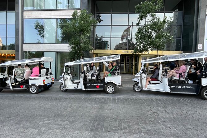 Electric Tuk-Tuk Tour of MODERN MADRID