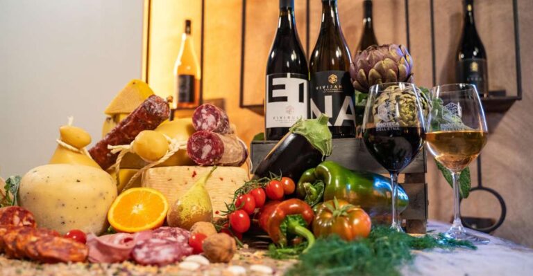 Enoteca Dell’etna: Iemu Spizzicannu Tasting