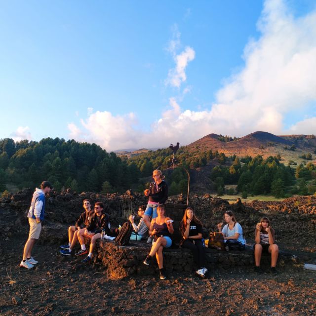 Etna Excursions at Sunset Ancient Craters and Lava Flows