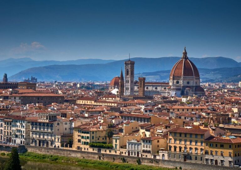 Florence E-Bike Tour: Piazzale Michelangelo, Hills & Gelato