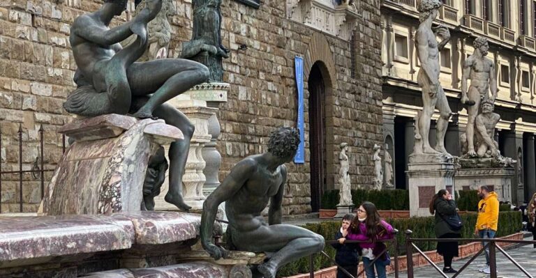 Florence: Piazza Della Signoria Childrens Walking Tour