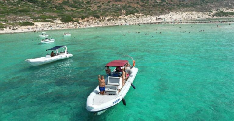 From Chania: Private Balos Bay & Gramvousa Island Boat Trip