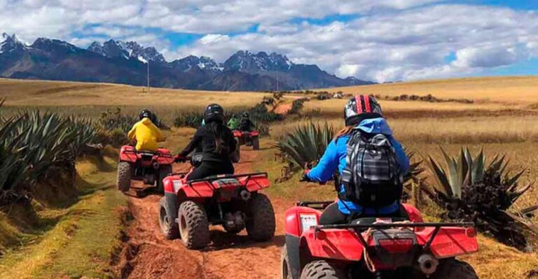 From Cusco: Moray and Salt Mines Quad Bike ATV Tour