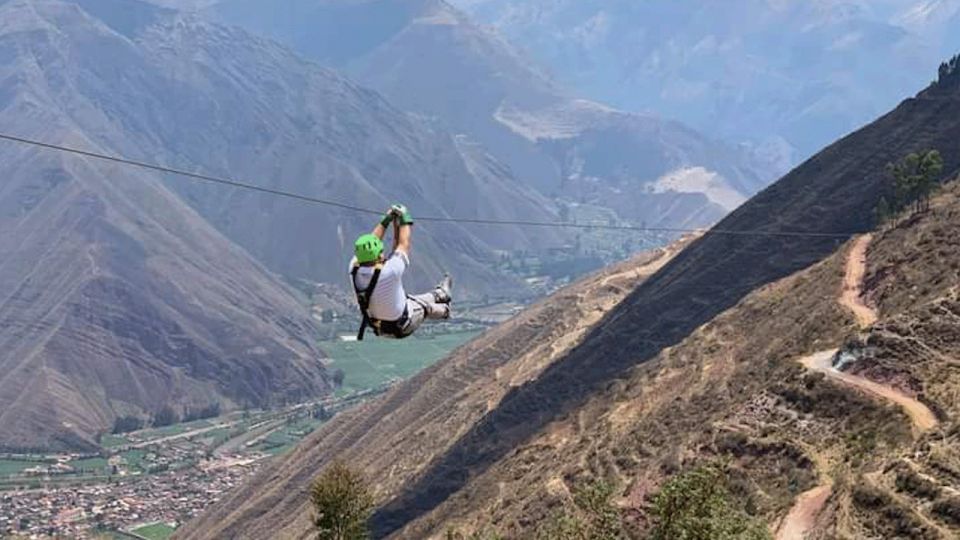 From Cusco: Sacred Valley Half-Day Zip-Line Tour