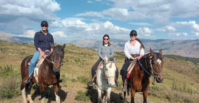 From Cusco: Temple of the Moon Horseback Tour With Transfer