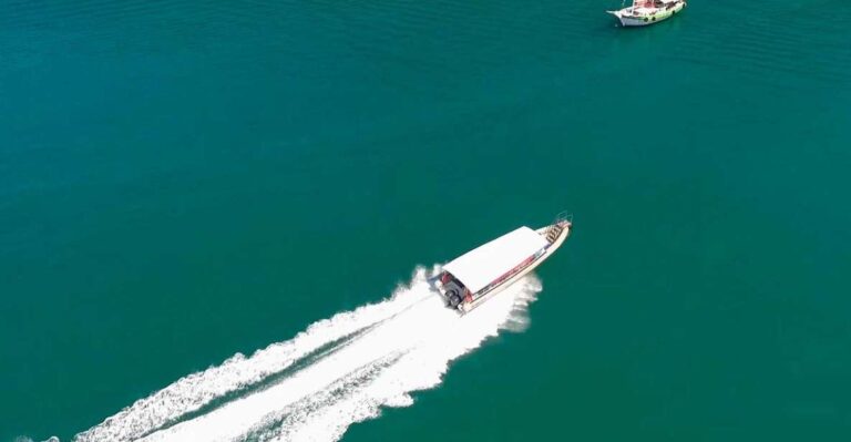 From Ilha Grande: Speedboat Transfer to Angra Dos Reis