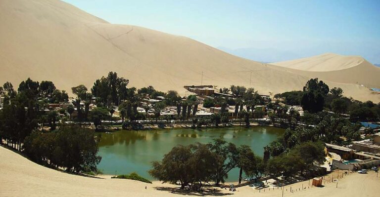 From Lima: Ballestas Islands, Huacachina, and Vineyard Tour