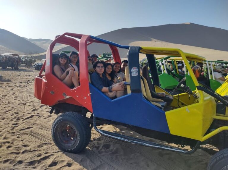 From Lima: Huacachina Oasis Tour, Winery & Desert Sunset