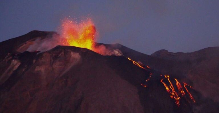 From Lipari: Panarea and Stromboli Cruise With Stops