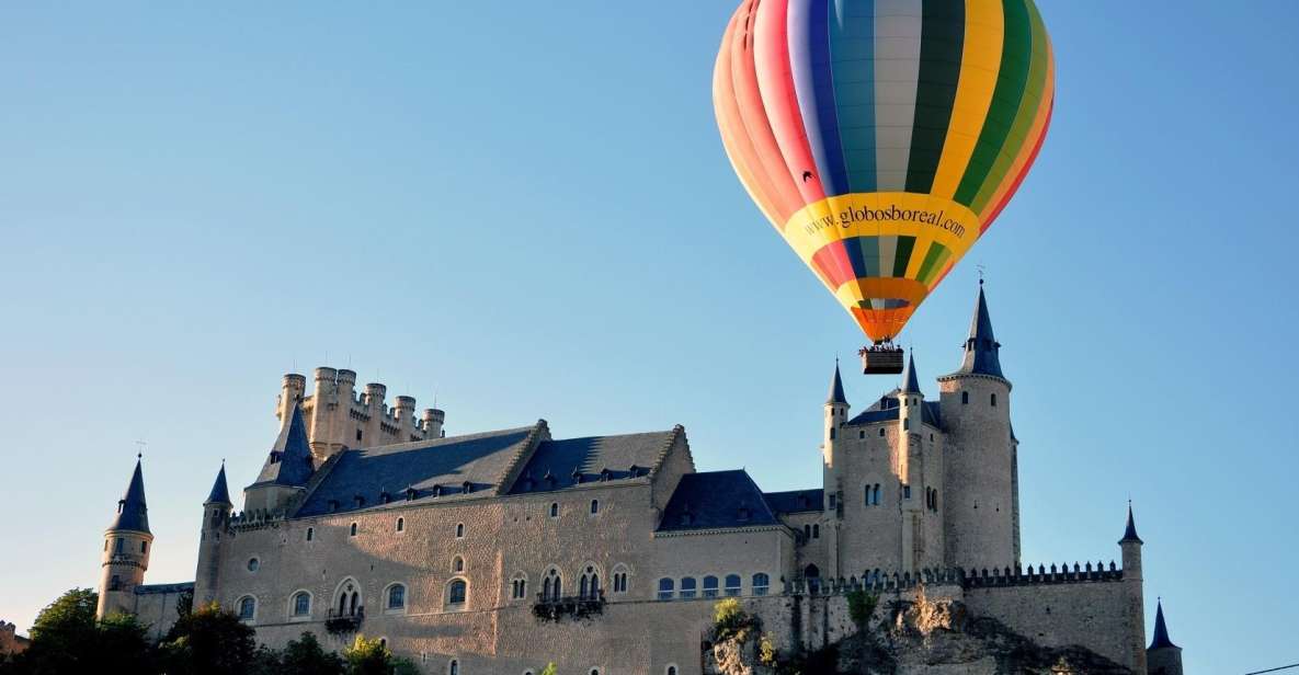 From Madrid: Hot Air Balloon Ride in Segovia With Pickup