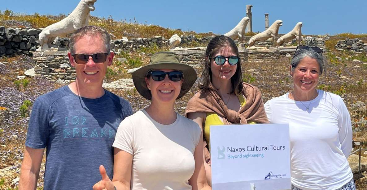 From Naxos: Delos and Mykonos Day Trip With Licensed Guide