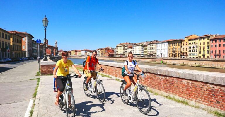 From Pisa to Lucca Along Puccini Cycling Path