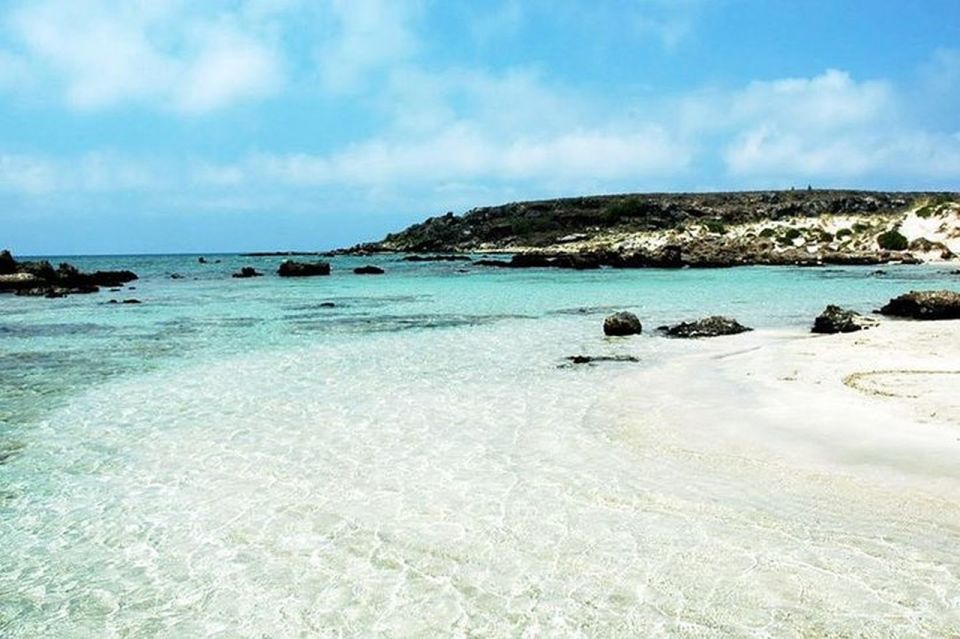 From Rethymno/Kavros: Elafonisi Island Pink Sand Beach Tour