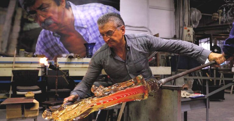 From Venice: Murano Glass Factory Tour W/ Boat, Demo & Gift