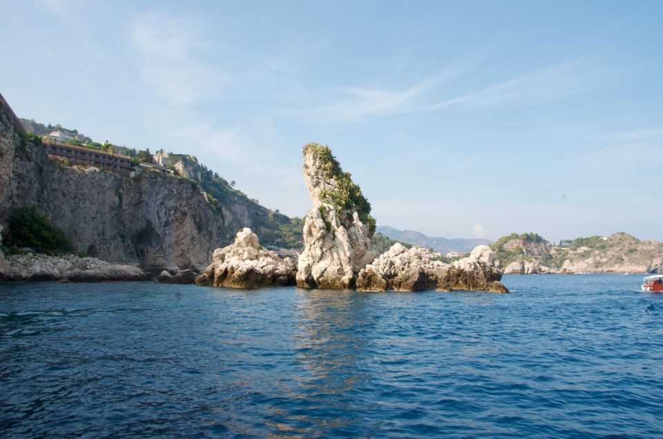 Giardini Naxos: Taormina Coast Boat Tour With Snorkeling