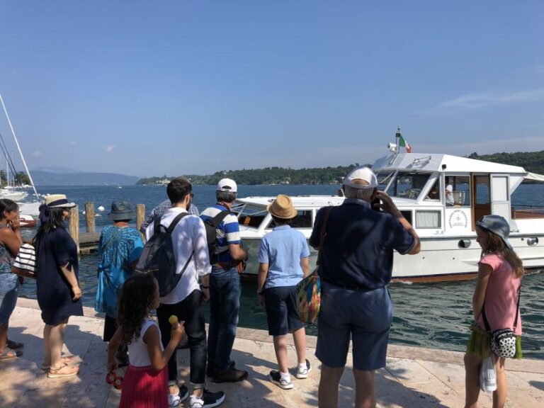 Guided Boat Cruise to Sirmione From Garda/Bardolino