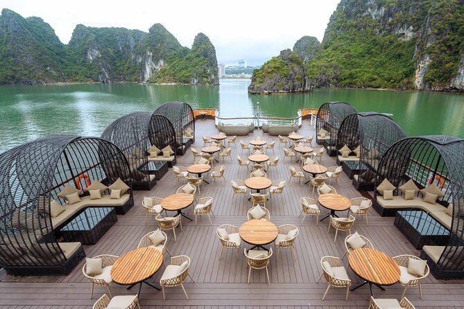 Guided Full Day Cruise Tour in Halong Bay