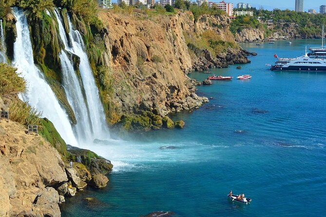 Half-Day Boat Tour to Antalya Waterfalls From Belek