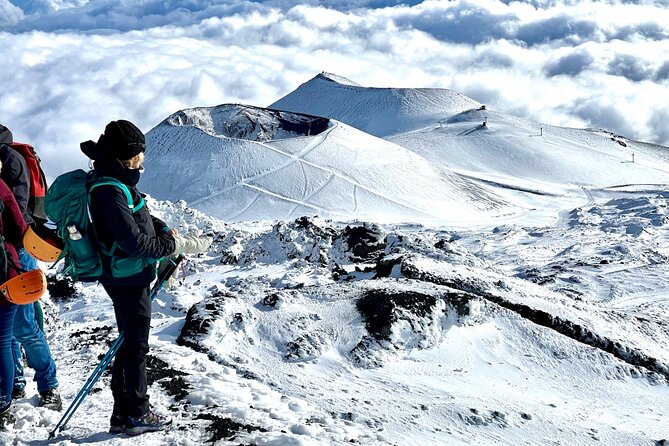 Hike Near the Summit Craters up to the Maximum Safe Altitude Currently Foreseen - Overview of Mount Etna Hikes