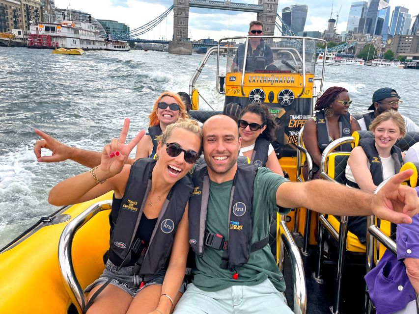 London: 70-Minute Thames Barrier Speedboat Tour - Highlights of the Experience