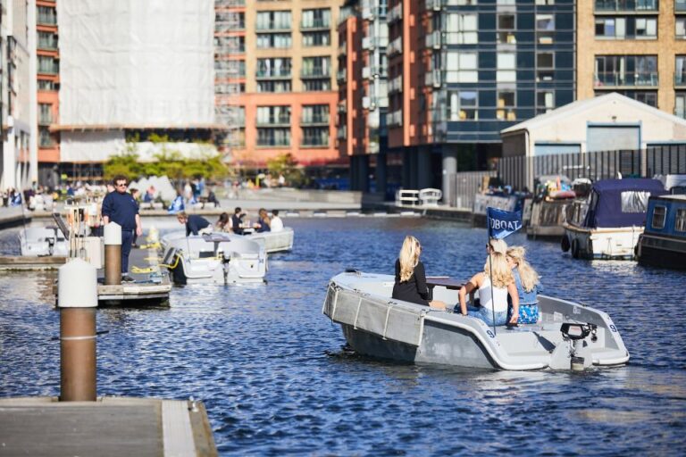 London: GoBoat Rental for Regents Canal & Paddington Basin