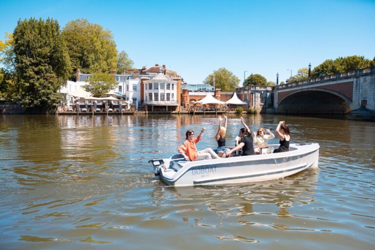 London: Goboat Rental in Kingston Upon Thames