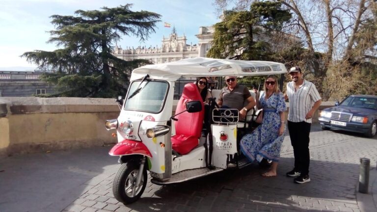 Madrid: Guided City Tour by Tuk Tuk