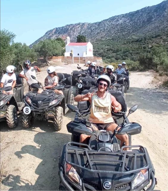 Malia: Off-Road Quad Safari Tour With Lunch and Transfers