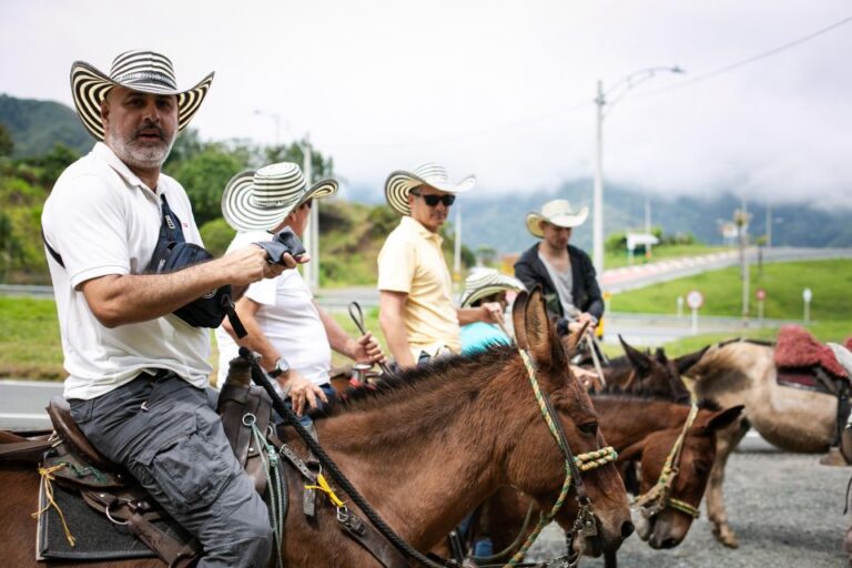 Medellin: Coffee Tour, Horseback Arrival, and Sugar Cane