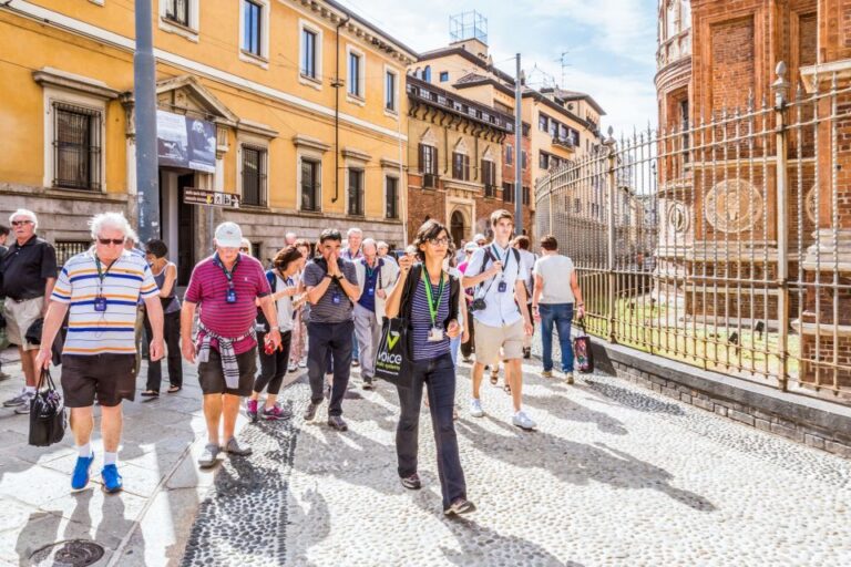 Milan: Guided Walking Tour & Last Supper Visit With Ticket