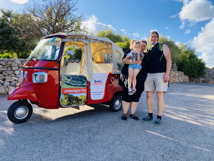 Olbia: Tuk-Tuk City Sightseeing Tour