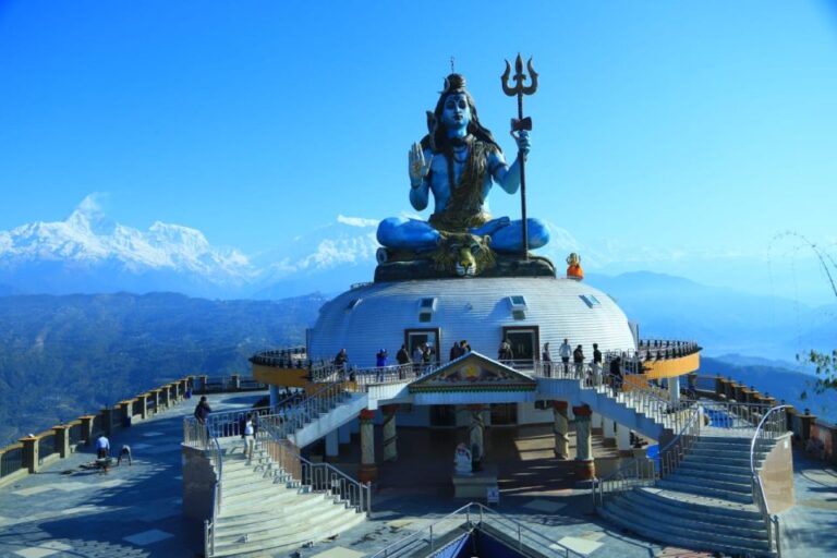 Pokhara: Beautiful Peace Pagoda and Shiva Statue Day Hike