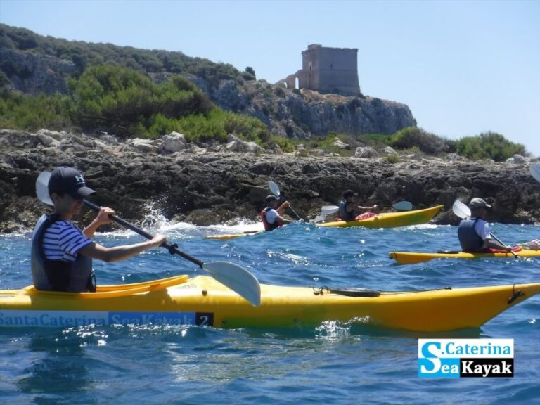 Porto Selvaggio Kayak Tour and Cold Springs Full Immersion