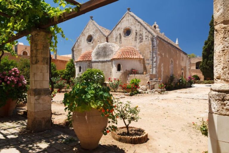 Private Tour to Arkadi and Rethymnon With Minivan