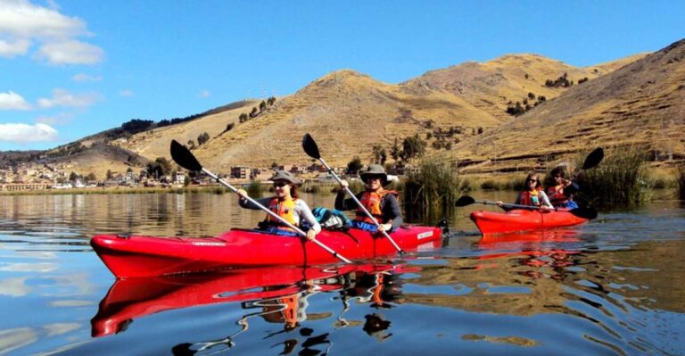 Puno: Kayaking in the Uros VIP