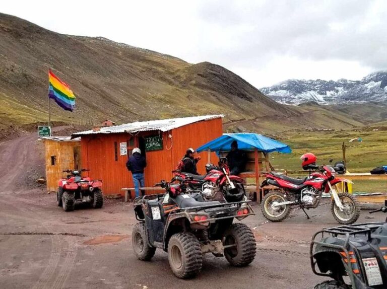 Rainbow Mountain Tour (Vinicunca) ATVs + Ticket and Food