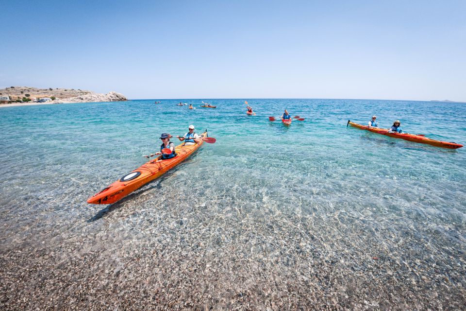 Rhodes: Sea Kayak Adventure to the Red Sand Beach - Activity Overview