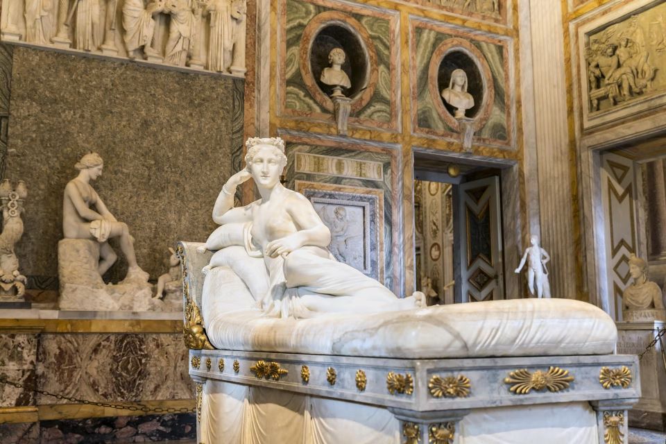 Rome: Borghese Gallery Ticket and Optional Audio Guide - Gallery Highlights and Masterpieces