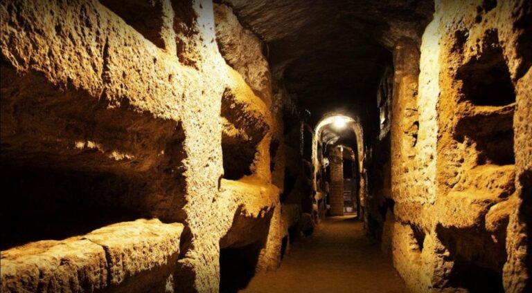 Rome Catacombs Underground Small Guided Tour With Transfer