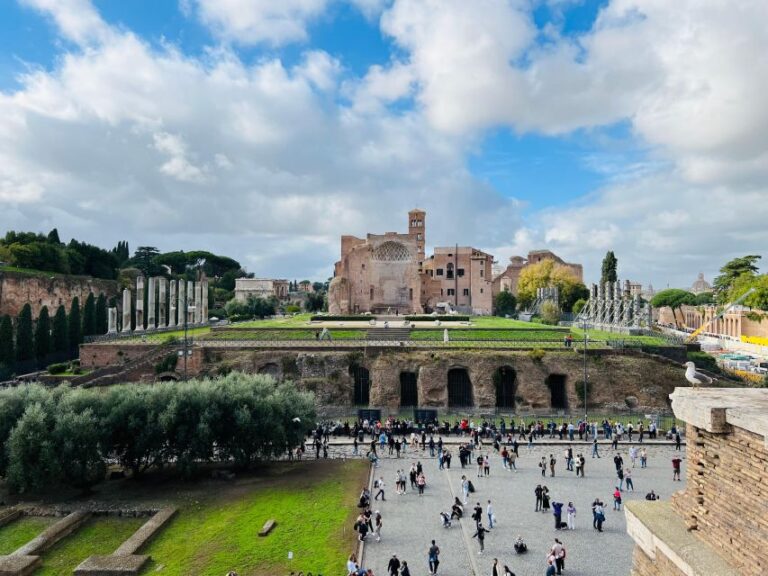 Rome: Colosseum, Roman Forum and Palatine Hill Guided Tour