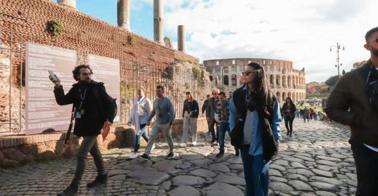 Rome: Colosseum, Roman Forum and Palatine Hill Guided Tour