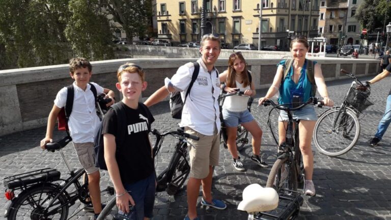 Rome: E-Bicycle Tour