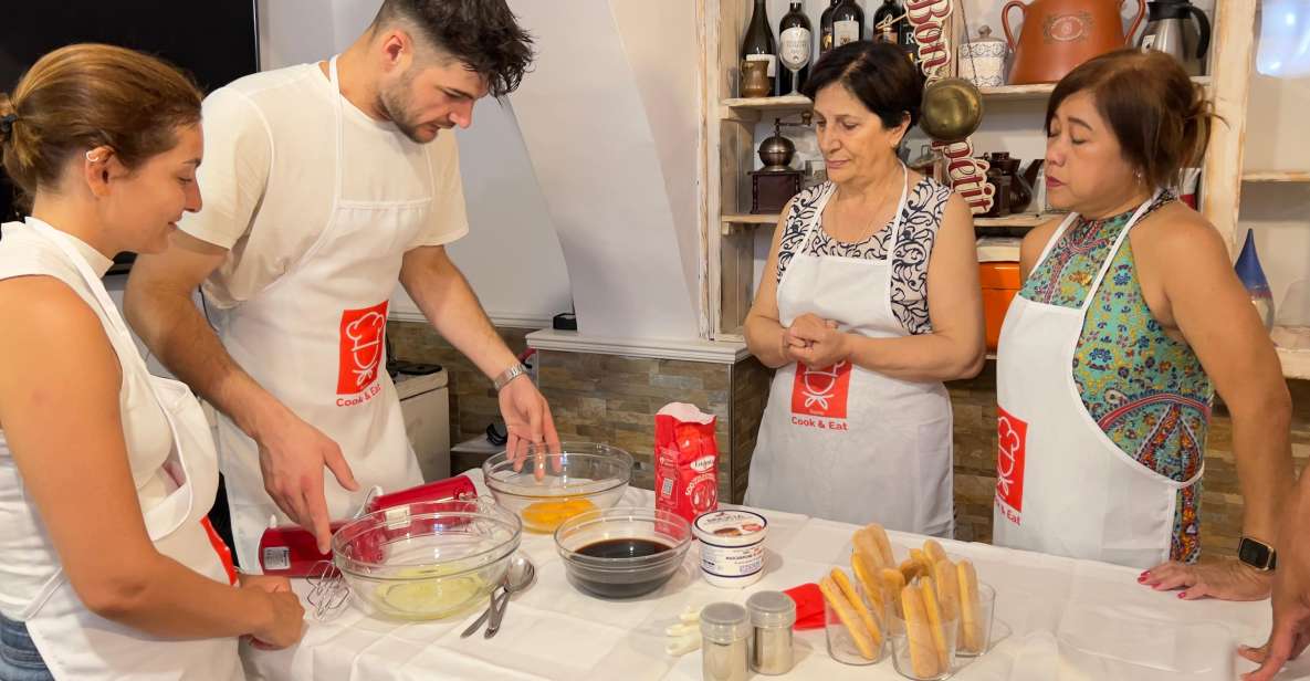 Rome: Pasta and Tiramisu Cooking Class With Wine - Overview of the Cooking Class