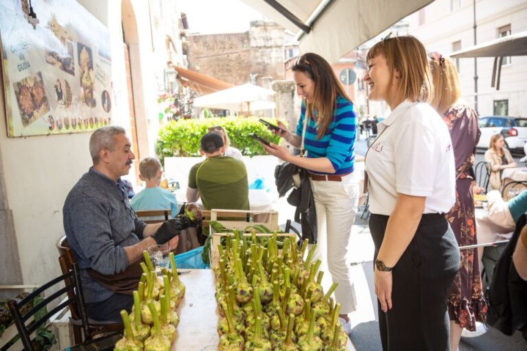 Rome: Trastevere & Campo De Fiori Street Food Walking Tour