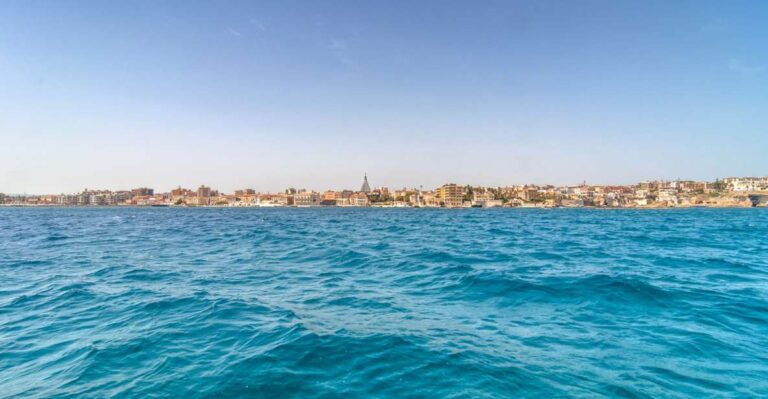 Sunset Boat Tour of Ortigia Island and Marine Caves