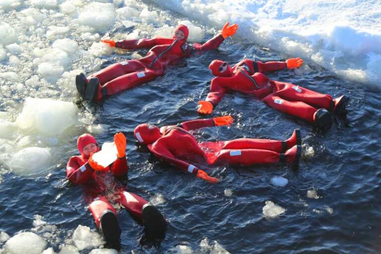 Tromsø: Ice Swimming in Survival Suit