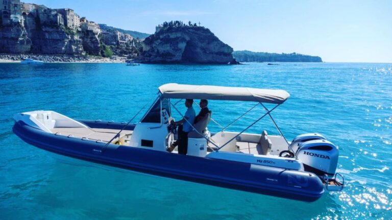 Tropea: Sunset Boat Tour With Aperitif