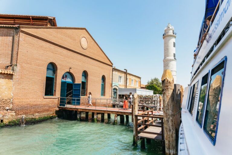 Venice: Burano, Torcello & Murano Boat Tour W/Glassblowing