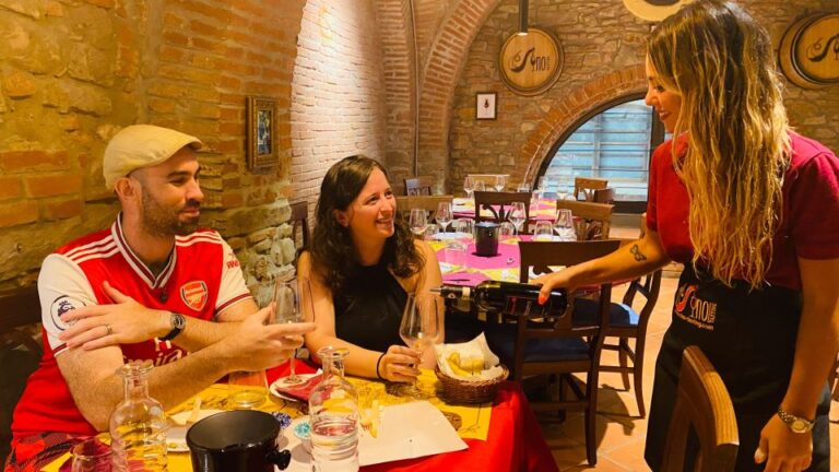 Wine Tasting Experience With Three Types of Tuscan Wine