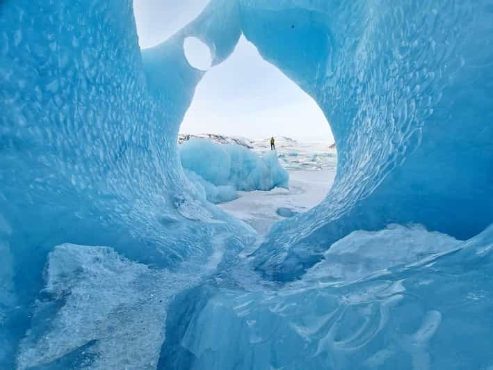 2-Day South Coast, Blue Ice Cave, Glacier Lagoon Tour - Key Points